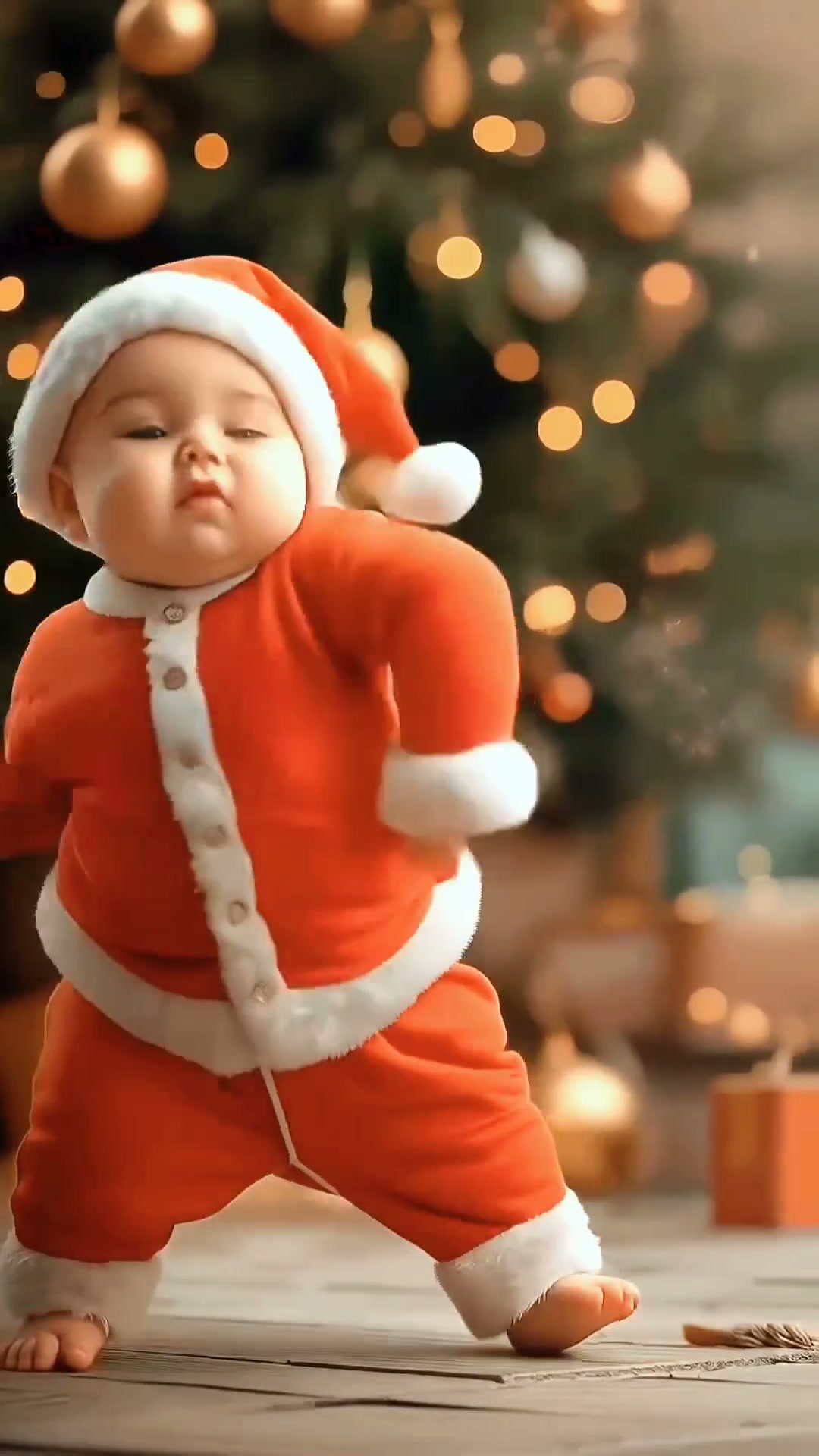 Gentle motion features for baby dance clips